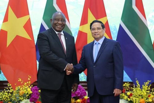 Sớm nâng cấp quan hệ Việt Nam - Nam Phi lên Đối tác chiến lược trong năm 2025