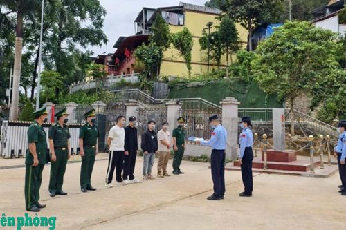 Trao trả 4 công dân Trung Quốc nhập cảnh trái phép vào Việt Nam