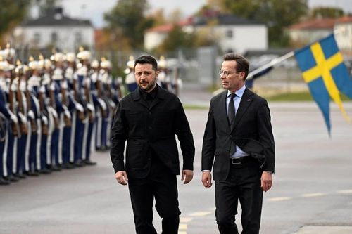 Tổng thống Ukraine thăm Thụy Điển, kỳ vọng về thỏa thuận máy bay chiến đấu