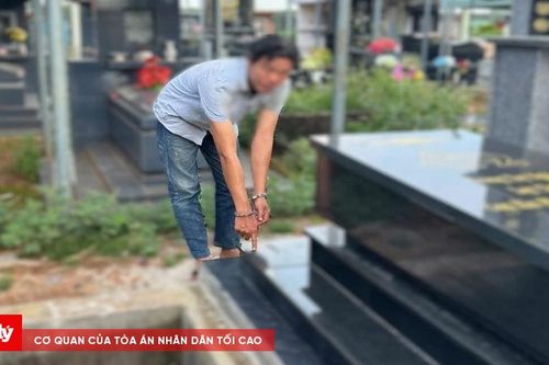 Khởi tố, bắt tạm giam 'ma men' đập phá mộ tại Nghĩa trang Núi Đỏ