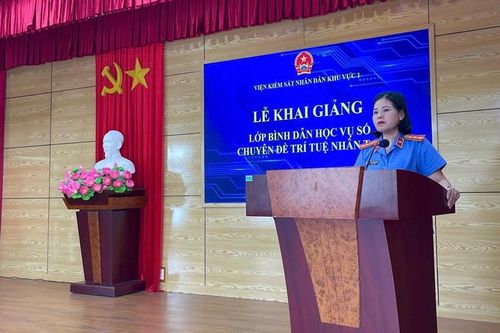 VKSND khu vực 1, tỉnh Quảng Ninh: Khai giảng lớp 'Bình dân học vụ số chuyên đề trí tuệ nhân tạo'