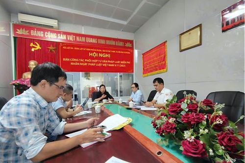 Hội Luật gia Tp.Hải Phòng phối hợp triển khai 4 điểm tư vấn pháp luật miễn phí