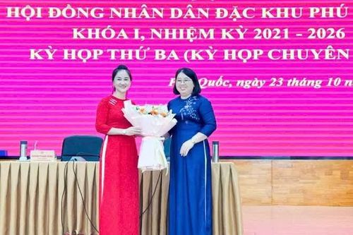Đặc khu Phú Quốc có nữ phó chủ tịch UBND đầu tiên