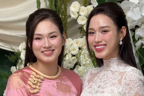 Nhan sắc gây bất ngờ của chị gái Hoa hậu Đỗ Thị Hà, kể một chi tiết về em rể ai cũng xuýt xoa
