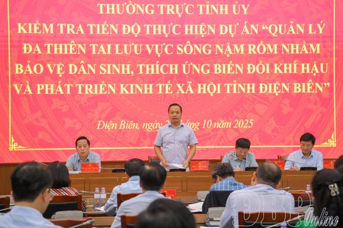 Hoàn thành Dự án Quản lý đa thiên tai lưu vực sông Nậm Rốm trước ngày 31/12