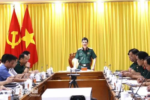 Ban Chỉ đạo chính sách và nhà ở xã hội Bộ Quốc phòng làm việc tại Đồng Nai