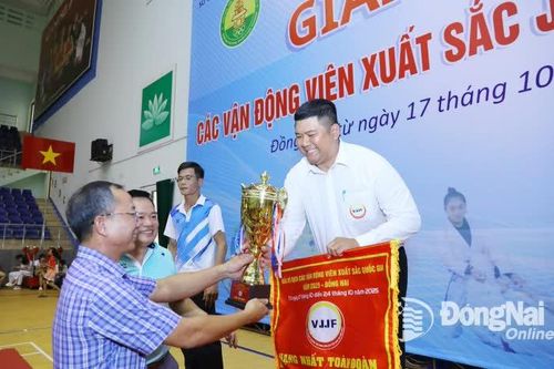 Đồng Nai nhất toàn đoàn Giải vô địch các vận động viên xuất sắc Jujitsu quốc gia
