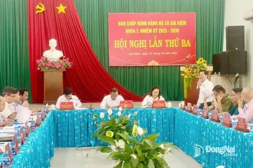 Xây dựng Gia Kiệm trở thành một trong những địa phương phát triển tiêu biểu của tỉnh