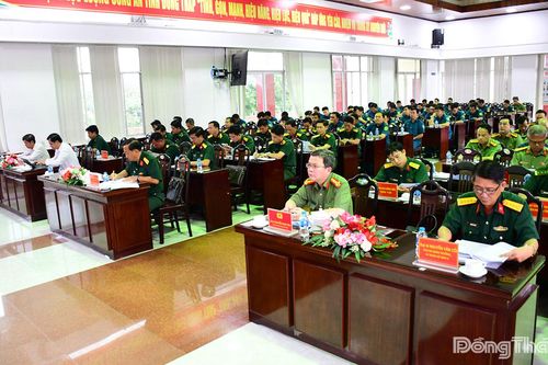 Đồng Tháp: Tăng cường hiệp đồng quốc phòng - an ninh biên giới và nội địa trong quý III-2025