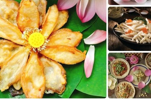 Sẽ xác lập kỷ lục Việt Nam với 200 món chay từ sen