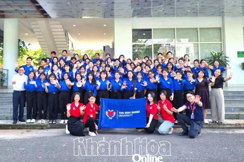 Hơn 120 học sinh tìm hiểu, trải nghiệm tại Trường Đại học Thái Bình Dương