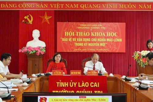 Hội thảo khoa học bảo vệ và vận dụng chủ nghĩa Mác - Lênin trong kỷ nguyên mới