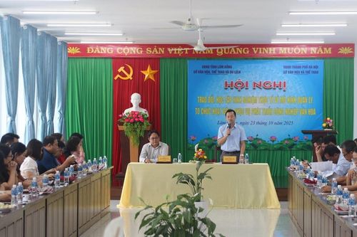 Hội nghị trao đổi phát triển ngành công nghiệp văn hóa