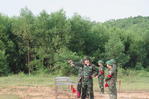 Bộ CHQS tỉnh kiểm tra bắn đạn thật năm 2025