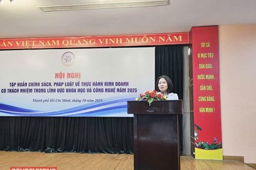 Tăng cường nhận thức thực hành kinh doanh có trách nhiệm trong lĩnh vực khoa học và công nghệ