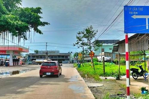 Khắc phục xong đoạn ngập nước trên đường tỉnh 978 qua Cà Mau