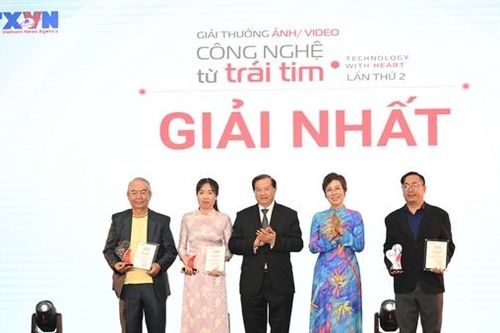 Vinh danh 32 tác phẩm xuất sắc đoạt Giải thưởng 'Công nghệ từ trái tim' lần thứ 2
