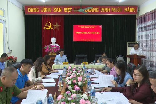 Phó Chủ tịch HĐND tỉnh Hà Nhật Lệ dự Hội nghị Ban Chấp hành Đảng bộ xã Minh Tâm
