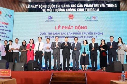 Phát động Cuộc thi 'Sáng tác sản phẩm truyền thông về môi trường không khói thuốc lá'