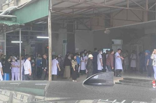 Người đàn ông dùng hung khí tấn công bác sĩ tại Bệnh viện Sản nhi Nghệ An