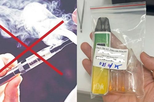 Nam sinh 15 tuổi bị tổn thương não do hút thuốc lá điện tử có chứa chất cấm