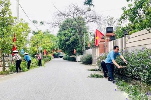 Khu dân cư sáng – xanh- sạch – đẹp trong xây dựng Nông thôn mới