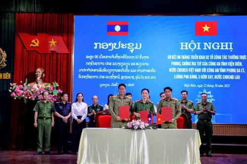 Tăng cường hợp tác phòng, chống tội phạm ma túy giữa Điện Biên và các tỉnh Bắc Lào