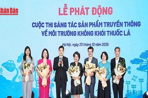 Phát động cuộc thi 'Sáng tác sản phẩm truyền thông về môi trường không khói thuốc lá'