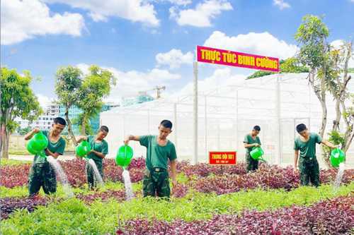 Đẩy mạnh tăng gia sản xuất, nâng cao đời sống bộ đội ở Quân khu 4