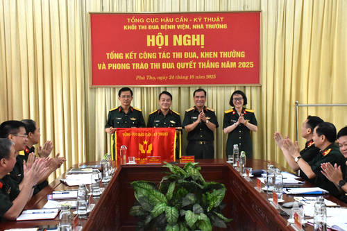 Khối thi đua số 3 Tổng cục Hậu cần - Kỹ thuật tổng kết công tác thi đua, khen thưởng năm 2025
