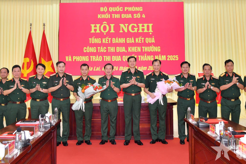 Khối thi đua số 4 Bộ Quốc phòng: Tổng kết công tác thi đua khen thưởng và Phong trào Thi đua Quyết thắng năm 2025
