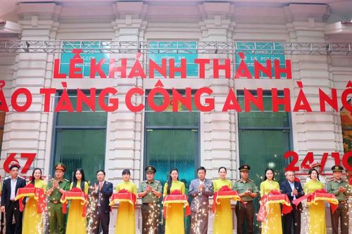 Khánh thành dự án cải tạo, nâng cấp Bảo tàng Công an Hà Nội