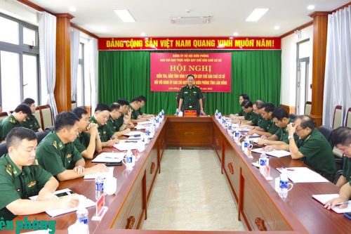 Ban Chỉ huy BĐBP tỉnh Lâm Đồng thực hiện tốt Quy chế dân chủ cơ sở