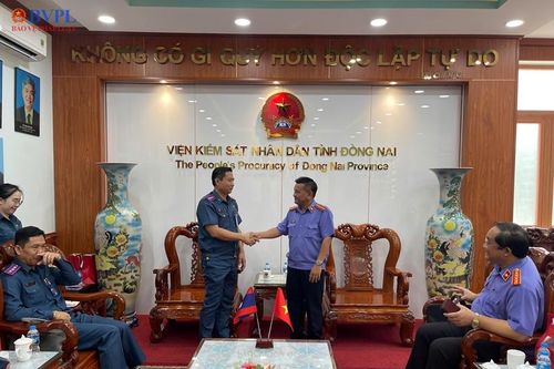 Thắt chặt tình hữu nghị – Nâng cao chất lượng hợp tác đào tạo giữa ngành Kiểm sát Việt Nam và Lào