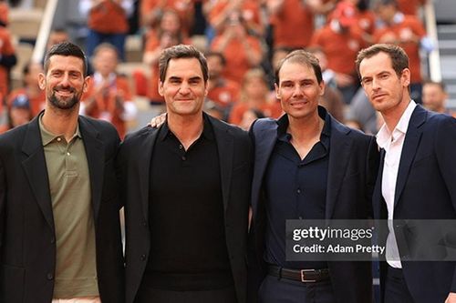 Sinner xếp top 10 huyền thoại: Federer số 1, Nadal 2