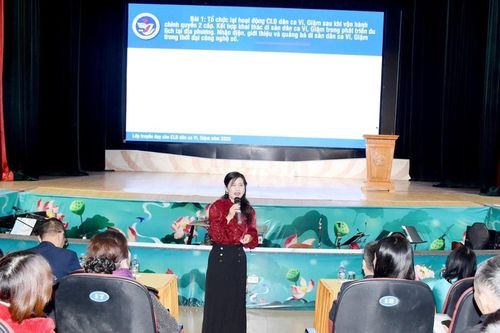 Nghệ An: Gần 90 nghệ nhân được tập huấn dân ca ví, giặm