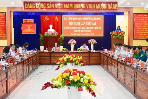 Phường Châu Đốc tăng tốc hoàn thành các chỉ tiêu phát triển kinh tế - xã hội năm 2025