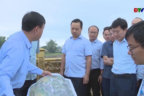 Thường trực Tỉnh ủy kiểm tra tiến độ thực hiện Dự án 'Quản lý đa thiên tai lưu vực sông Nậm Rốm'