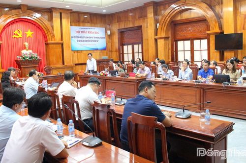 Đồng Tháp: Bàn giải pháp, định hướng phát triển khoa học và công nghệ, đổi mới sáng tạo và chuyển đổi số