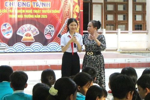 Từ học đường... hạt giống nghệ thuật được nảy mầm