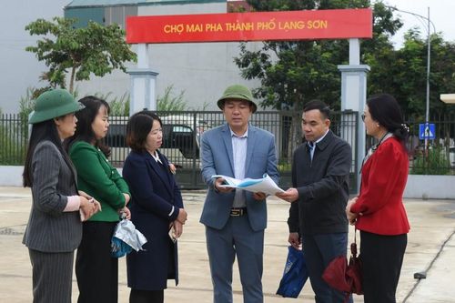 Khảo sát kết quả giải quyết kiến nghị về đầu tư, đưa vào sử dụng Chợ Mai Pha