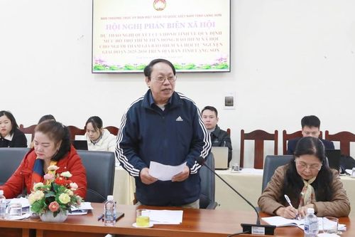 Lấy ý kiến về dự thảo Nghị quyết của HĐND tỉnh quy định mức hỗ trợ cho người tham gia bảo hiểm xã hội tự nguyện