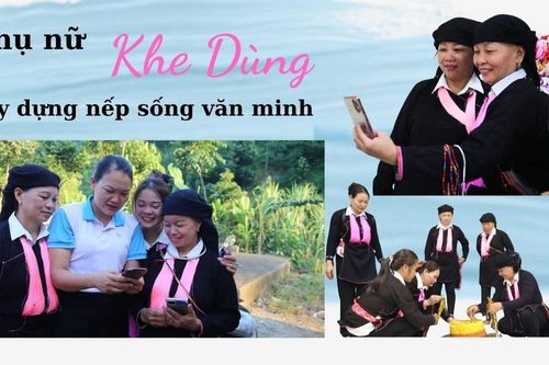 Phụ nữ Khe Dùng xây dựng nếp sống văn minh