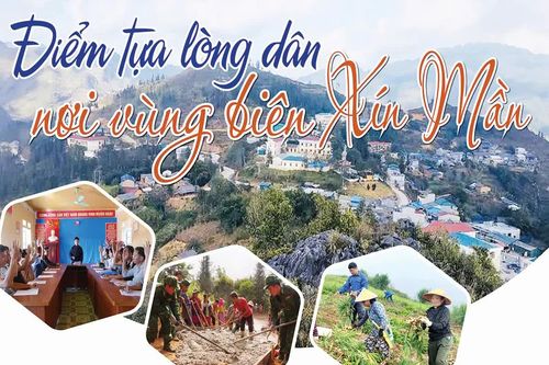 Điểm tựa lòng dân nơi vùng biên Xín Mần