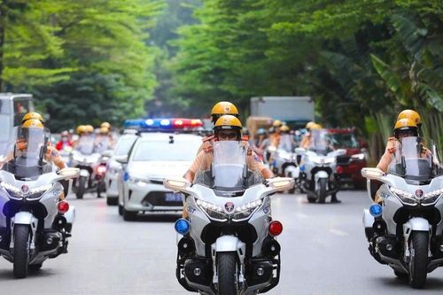 Phân luồng giao thông phục vụ Lễ mở ký Công ước Hà Nội