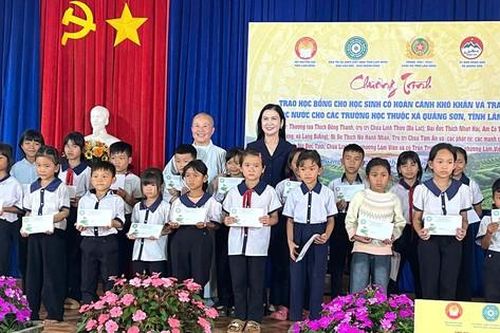 Hội Khuyến học tỉnh Lâm Đồng cùng các đơn vị chung tay vì sự nghiệp 'trồng người'