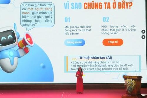 Công nghệ và trí tuệ nhân tạo hỗ trợ đắc lực cho giáo dục mầm non tại Hải Phòng