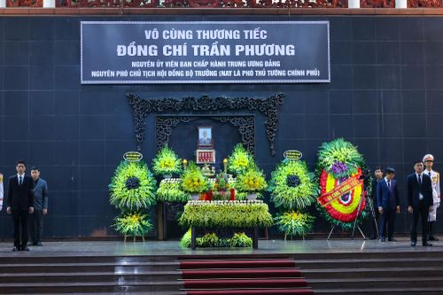 Lễ tang cấp Nhà nước nguyên Phó Chủ tịch Hội đồng Bộ trưởng Trần Phương