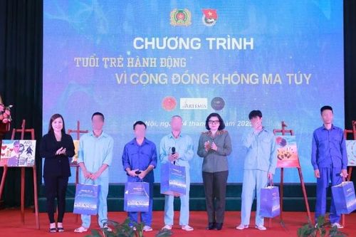 Tuổi trẻ Công an nhân dân đồng hành cùng 77 cơ sở cai nghiện trên toàn quốc