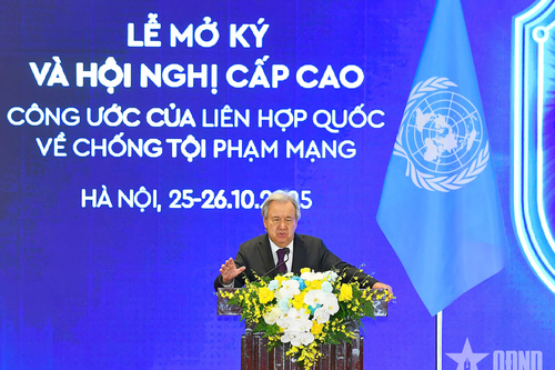 Tổng Thư ký Liên hợp quốc đánh giá Lễ mở ký Công ước Hà Nội là thời khắc lịch sử